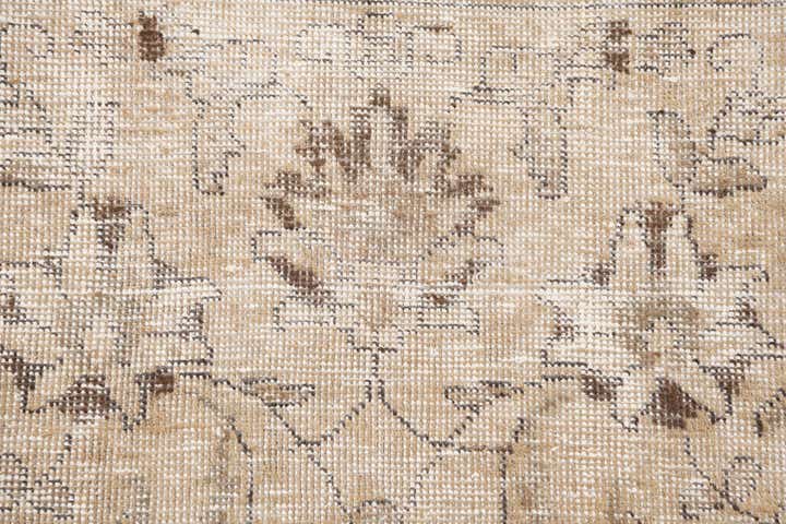 9' 4 x 12' 1 Hand Knotted Ultra Vintage Persian Wool Rug