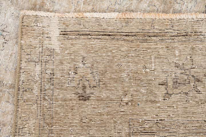 9' 4 x 12' 1 Hand Knotted Ultra Vintage Persian Wool Rug