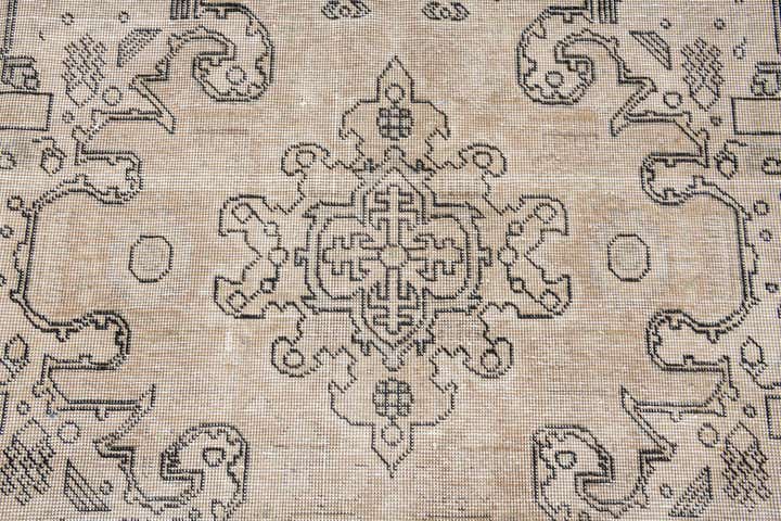 7' 8 x 11' 2 Hand Knotted Ultra Vintage Persian Wool Rug