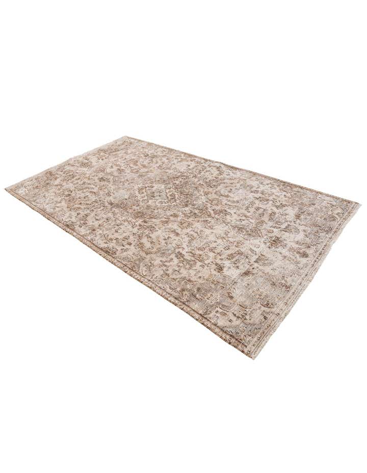 4' x 7' 1 Hand Knotted Ultra Vintage Persian Wool Rug