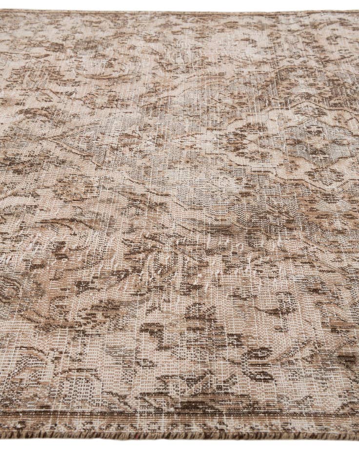 Detail image of 4' x 7' 1  Hand Knotted Ultra Vintage Persian Wool Rug