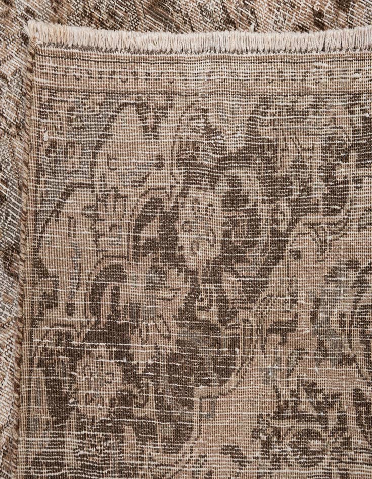 Detail image of 4' x 7' 1  Hand Knotted Ultra Vintage Persian Wool Rug