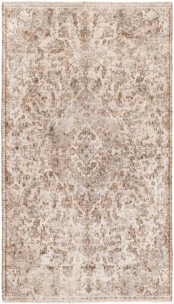 4' x 7' 1 Hand Knotted Ultra Vintage Persian Wool Rug