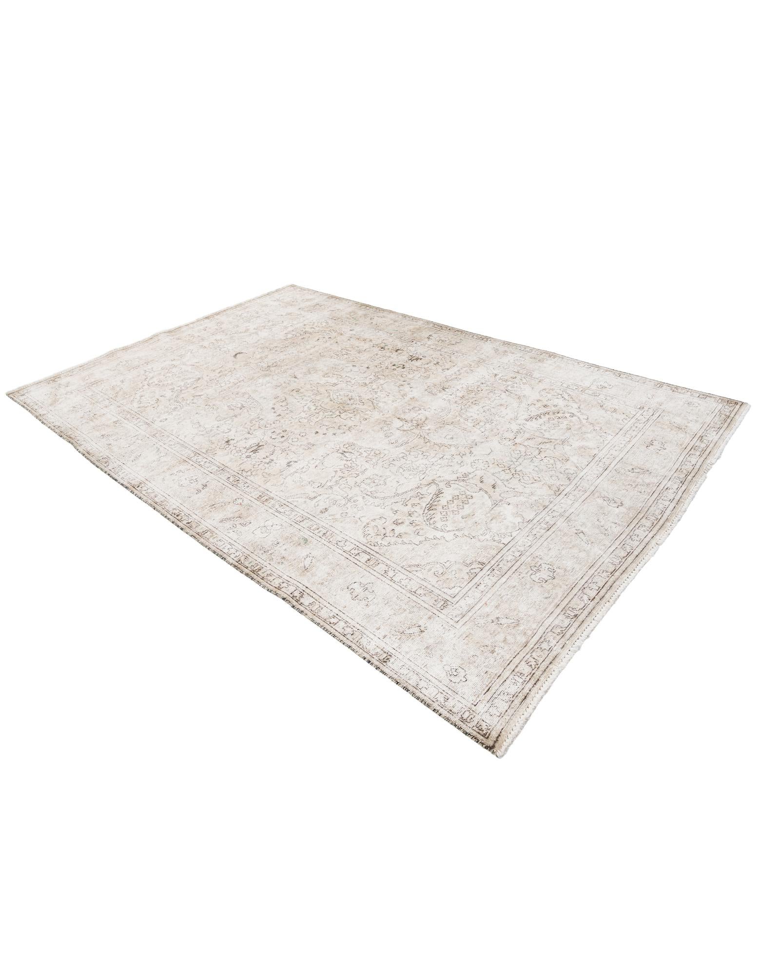 6' 4 x 9' 7 Hand Knotted Ultra Vintage Persian Wool Rug