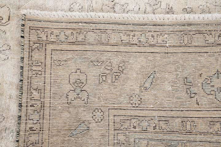 6' 4 x 9' 7 Hand Knotted Ultra Vintage Persian Wool Rug