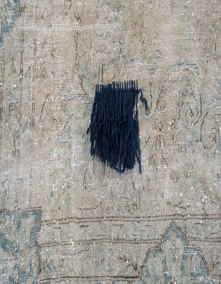 Detail image of 9' 2 x 12' 1  Hand Knotted Ultra Vintage Persian Wool Rug