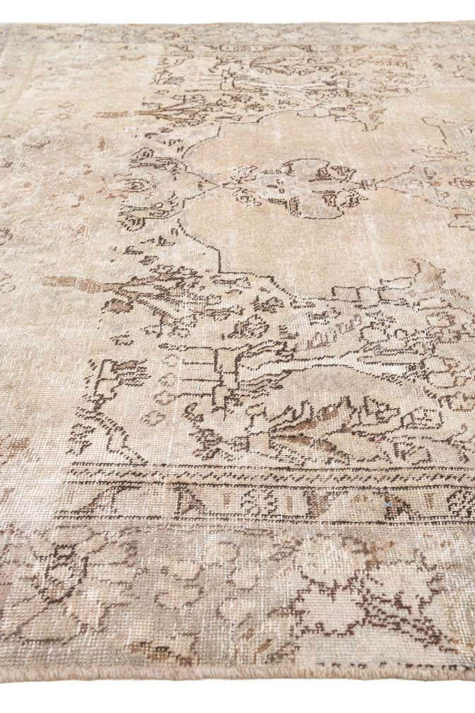 6' 6 x 9' 6 Hand Knotted Ultra Vintage Persian Wool Rug