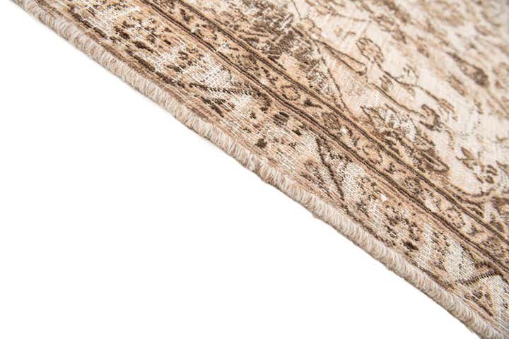6' 7 x 9' 9 Hand Knotted Ultra Vintage Persian Wool Rug