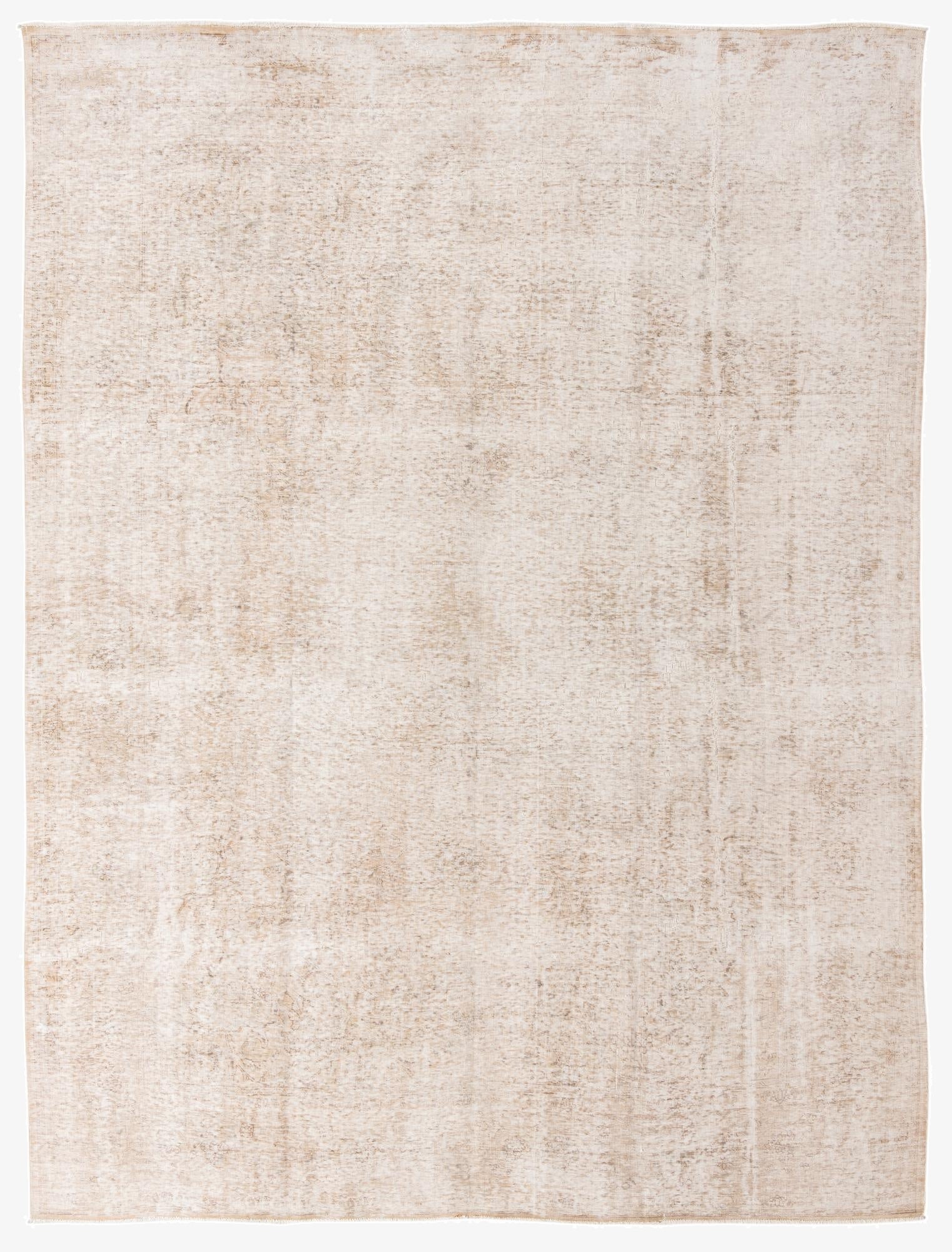 9' 8 x 12' 7  Hand Knotted Ultra Vintage Persian Wool Rug