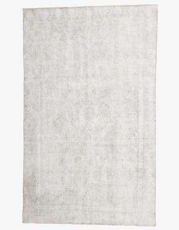 6' 1 x 9' 10 Hand Knotted Ultra Vintage Persian Wool Rug