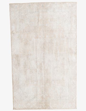 6' x 9' 8 Hand Knotted Ultra Vintage Persian Wool Rug