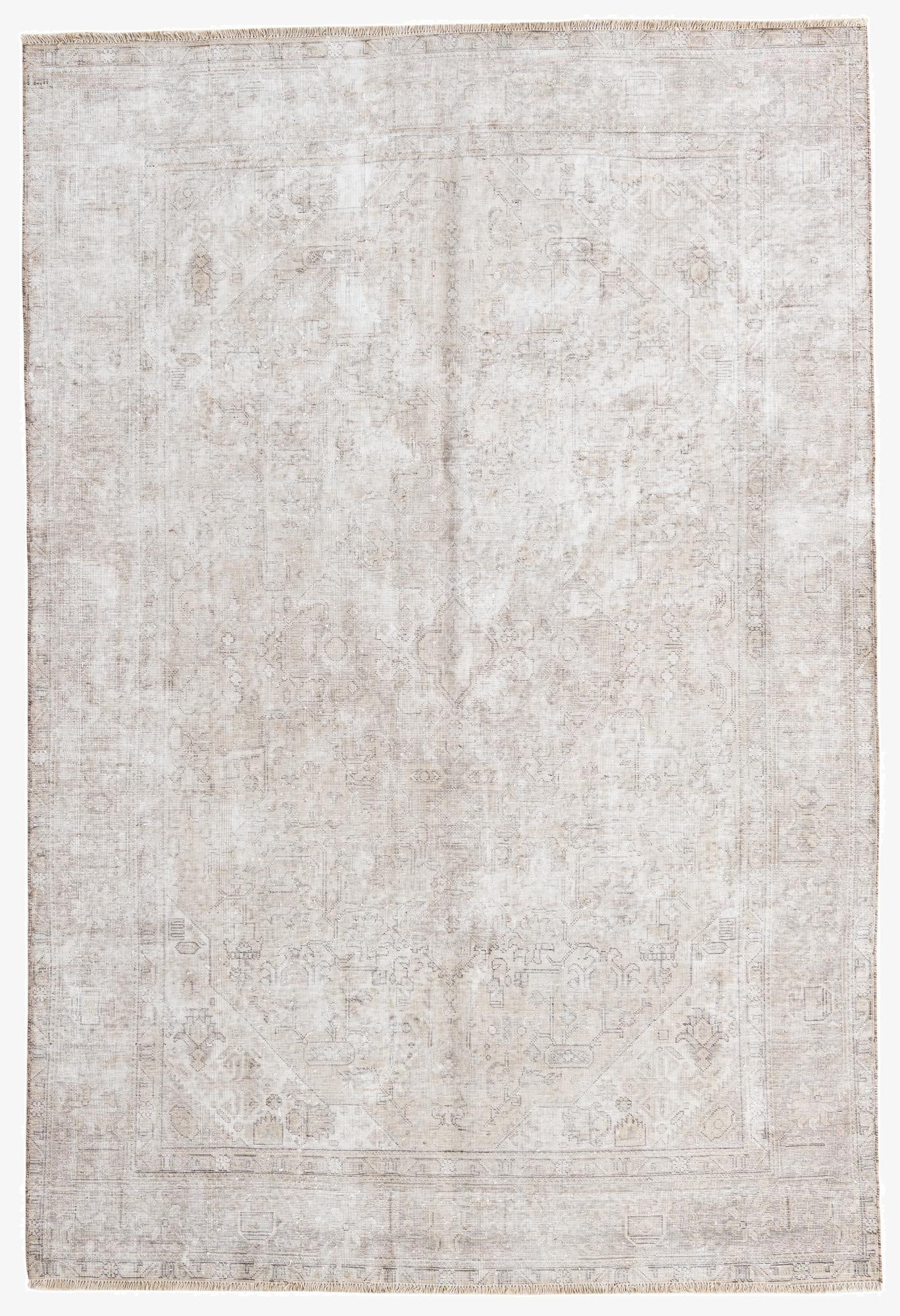 Primary image 6' 3 x 9' 3  Hand Knotted Ultra Vintage Persian Wool Rug