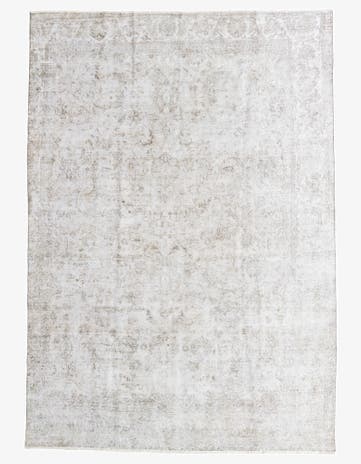 8' 7 x 12' 3 Hand Knotted Ultra Vintage Persian Wool Rug