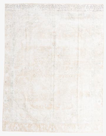 9' x 11' 7 Hand Knotted Ultra Vintage Persian Wool Rug