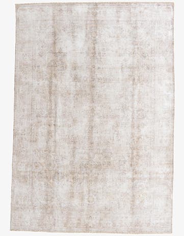 7' 8 x 11' Hand Knotted Ultra Vintage Persian Wool Rug