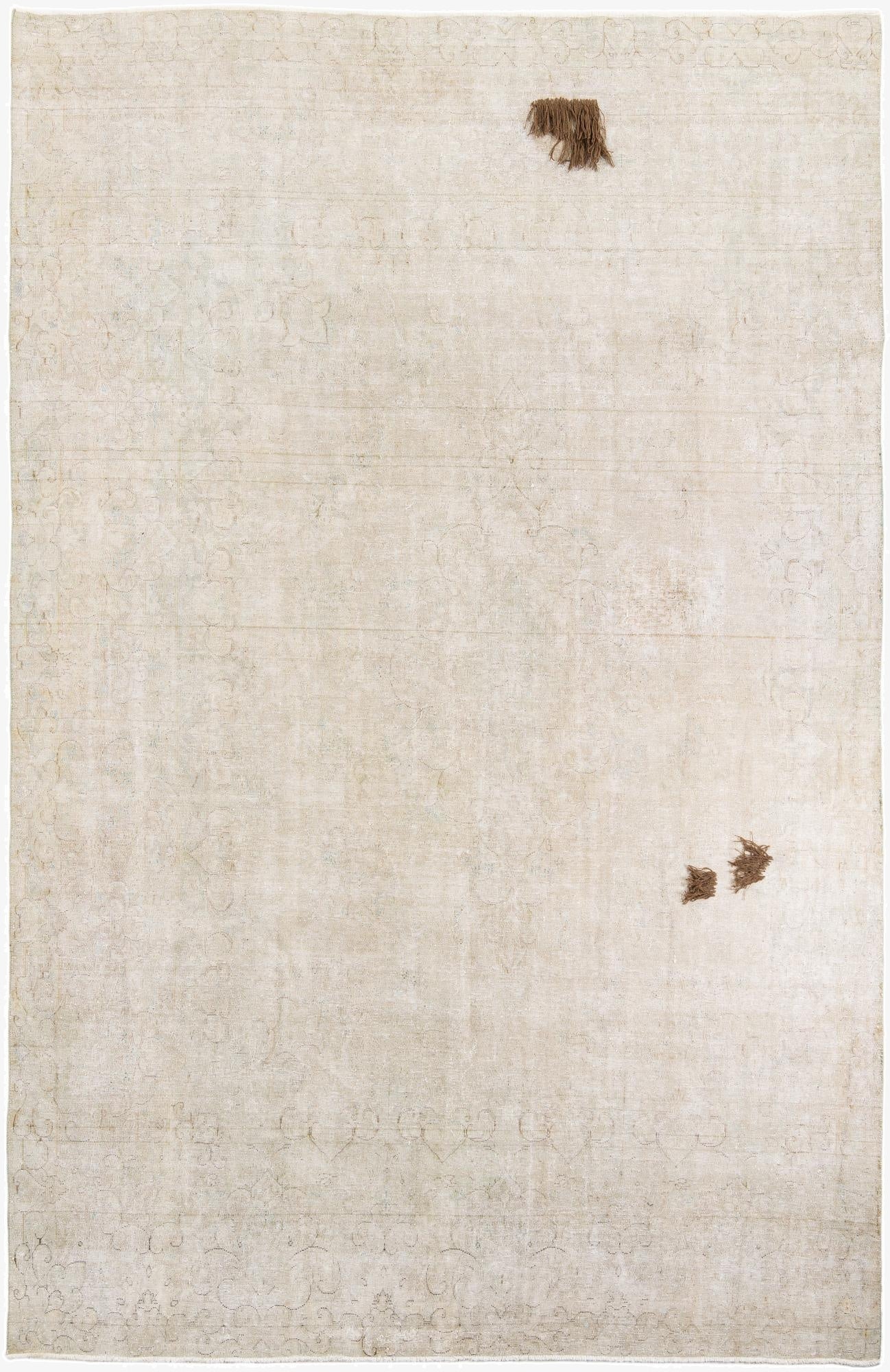 8' 5 x 13' 2  Hand Knotted Ultra Vintage Persian Wool Rug