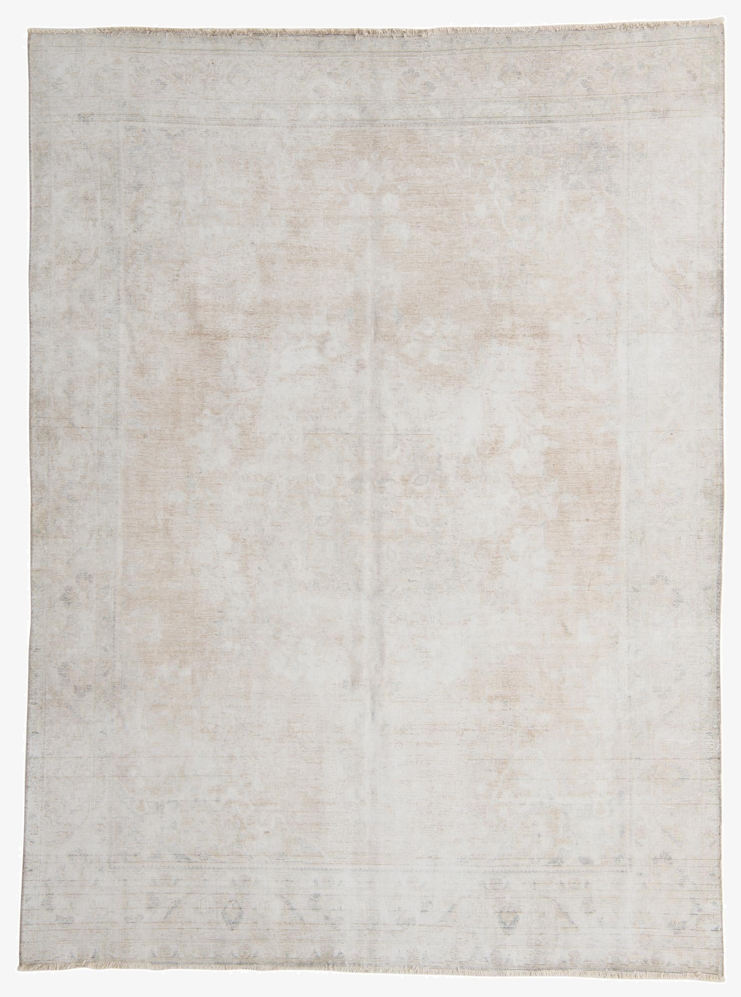 8' 1 x 10' 9  Hand Knotted Ultra Vintage Persian Wool Rug