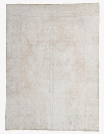 8' 1 x 10' 9 Hand Knotted Ultra Vintage Persian Wool Rug