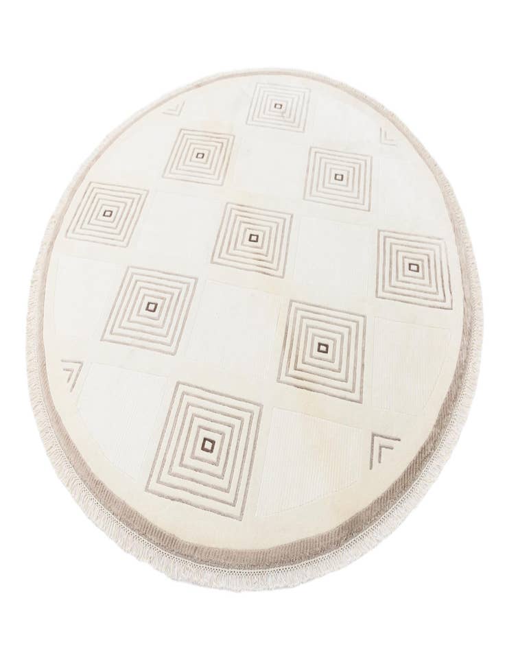 Detail image of 6' 3 x 6' 3  Hand Knotted Darya Round Rug