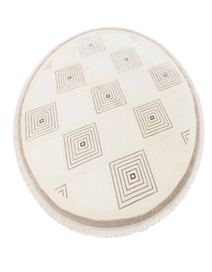 Detail image of 6' 3 x 6' 3  Hand Knotted Darya Round Rug