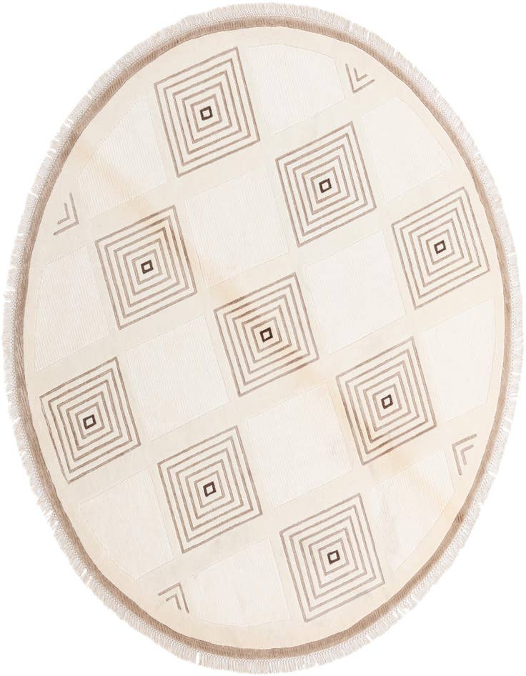 Detail image of 6' 3 x 6' 3 Hand Knotted Darya Round Rug