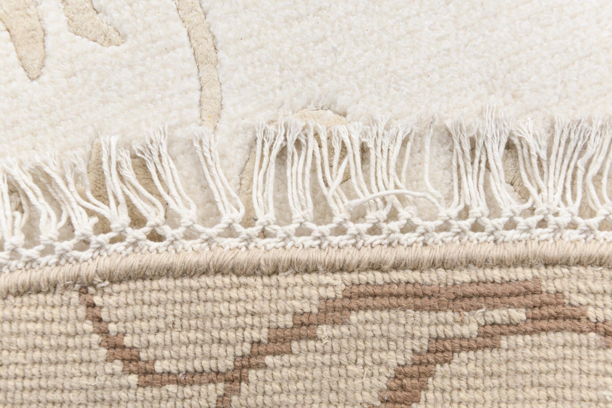 6' 7 x 6' 7 Hand Knotted Darya Round Rug