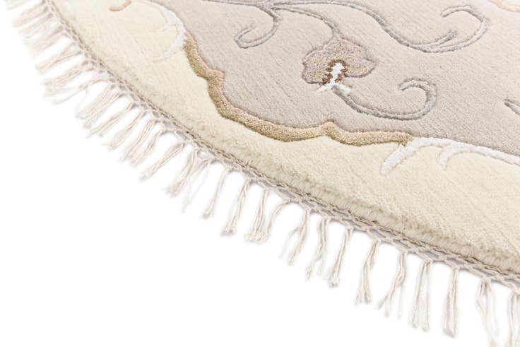 Detail image of 6' 5 x 6' 5 Hand Knotted Darya Round Rug