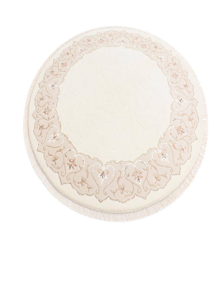 Detail image of 6' 5 x 6' 5  Hand Knotted Darya Round Rug