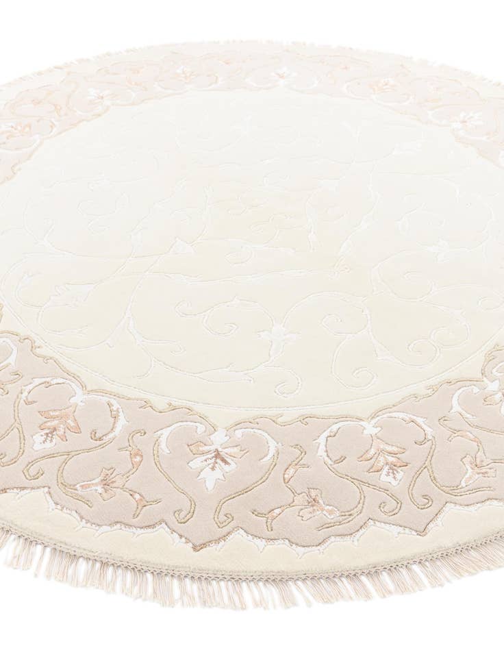 Detail image of 6' 5 x 6' 5  Hand Knotted Darya Round Rug