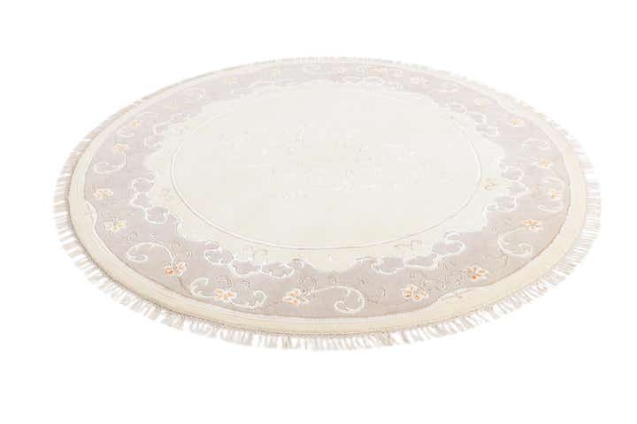 6' 7 x 6' 7 Hand Knotted Darya Round Rug