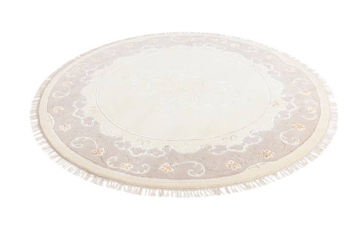 Detail image of 6' 7 x 6' 7 Hand Knotted Darya Round Rug