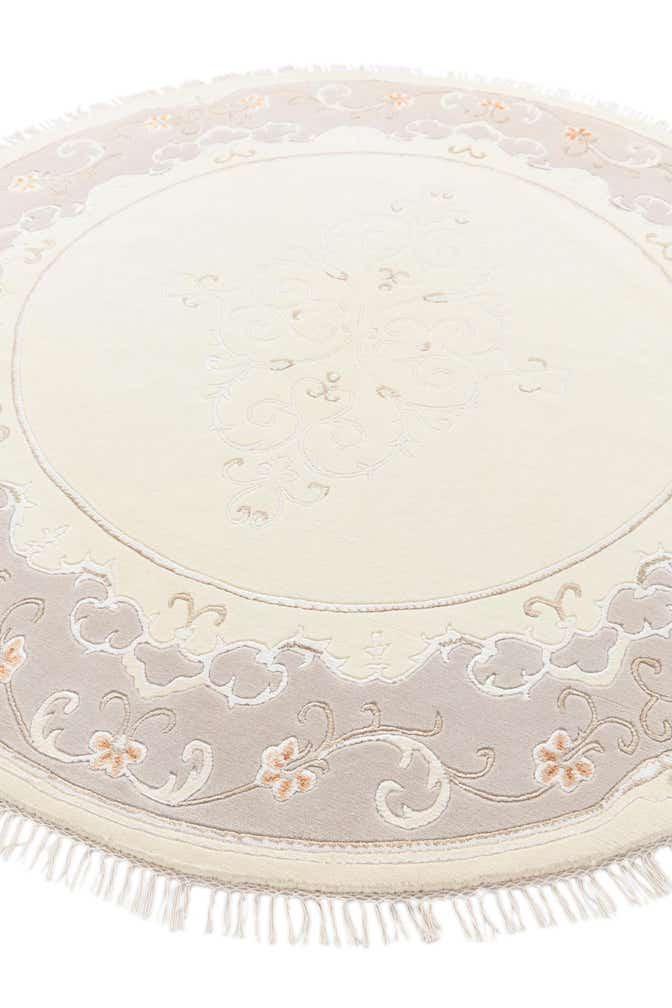 6' 7 x 6' 7 Hand Knotted Darya Round Rug
