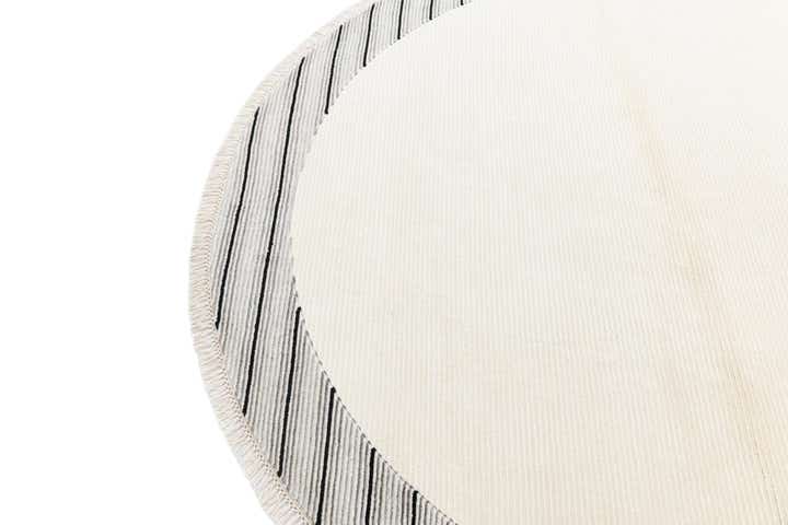 6' 6 x 6' 6 Hand Knotted Darya Wool Round Rug