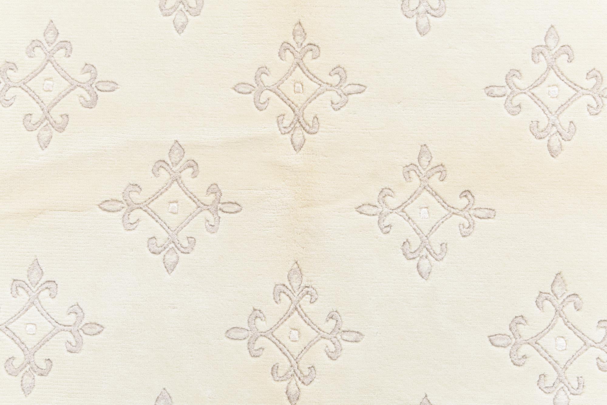 8' 3 x 8' 3 Hand Knotted Darya Wool Round Rug