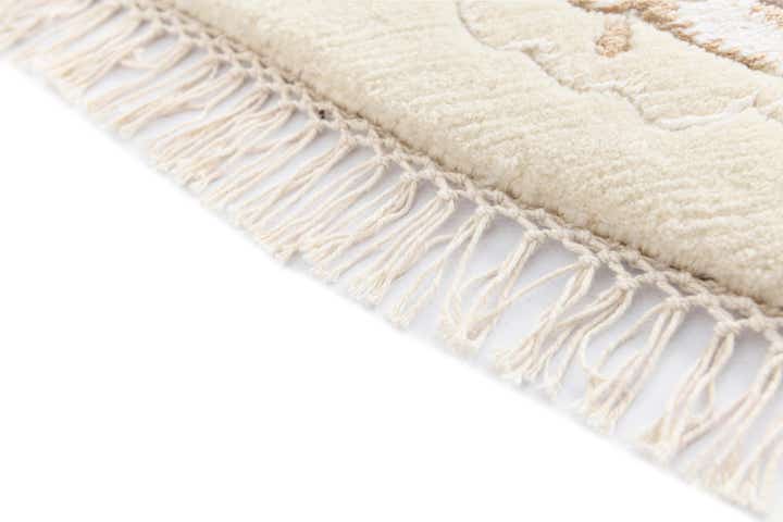 8' 4 x 8' 4 Hand Knotted Darya Wool Round Rug