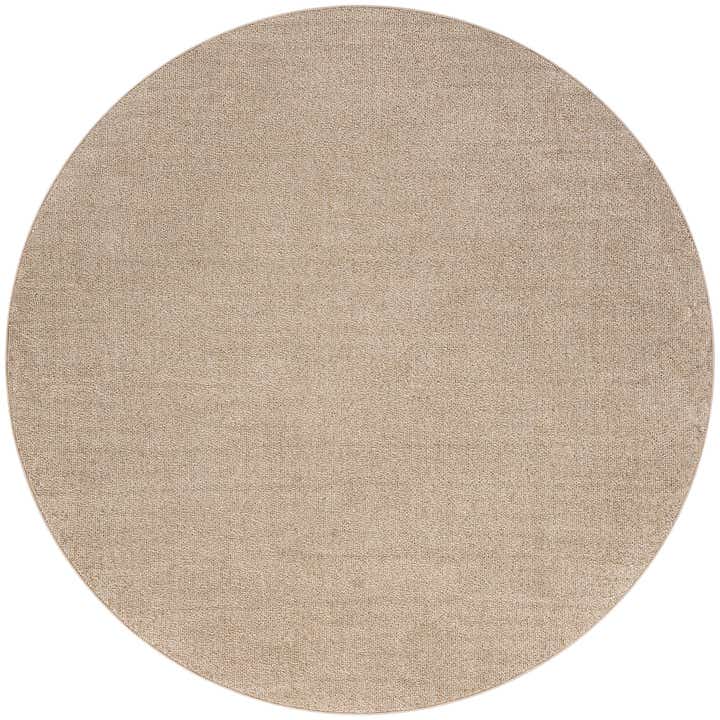 7' 10 x 7' 10 Easy-Clean Solid Indoor / Outdoor Round Rug