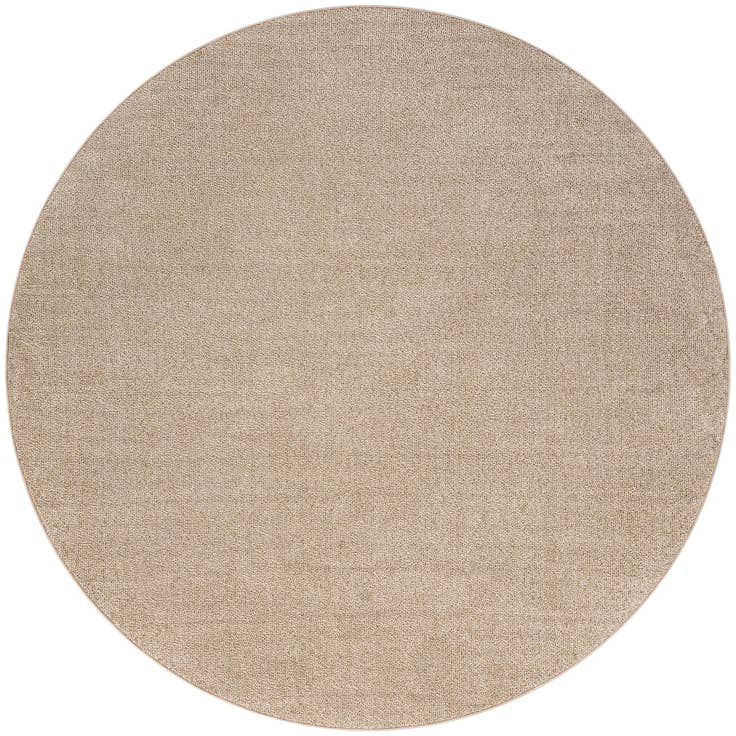 Detail image of 7' 10 x 7' 10 Easy-Clean Solid Indoor / Outdoor Round Rug