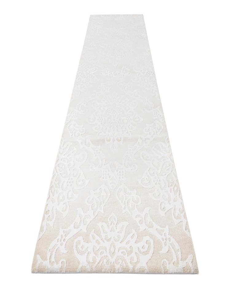 Detail image of 2' 9 x 9' 11 Hand Knotted Darya Wool Runner Rug