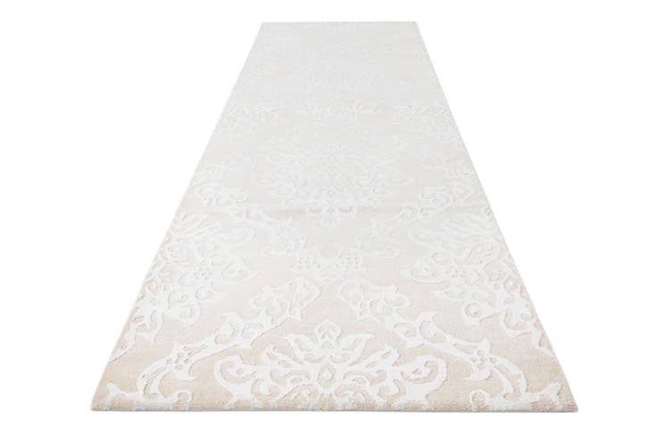Detail image of 2' 9 x 9' 11 Hand Knotted Darya Wool Runner Rug
