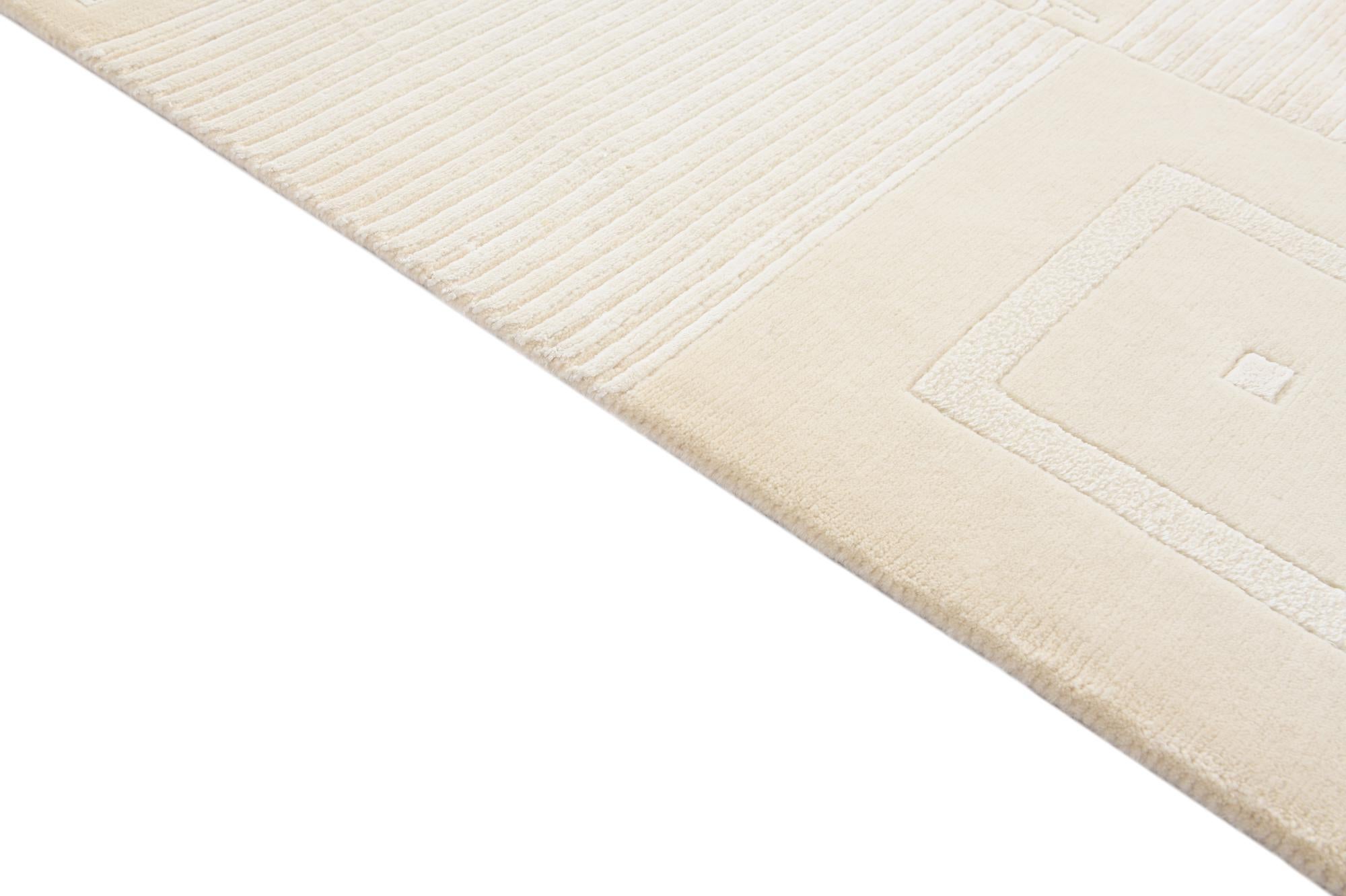 2' 9 x 9' 10 Hand Knotted Darya Wool Runner Rug
