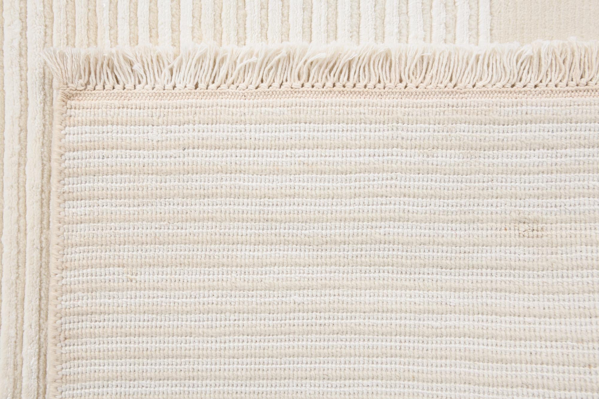 2' 9 x 9' 10 Hand Knotted Darya Wool Runner Rug