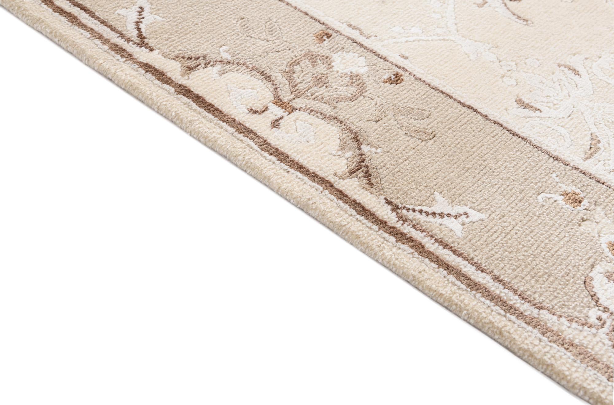 2' 10 x 10' Hand Knotted Darya Wool Runner Rug