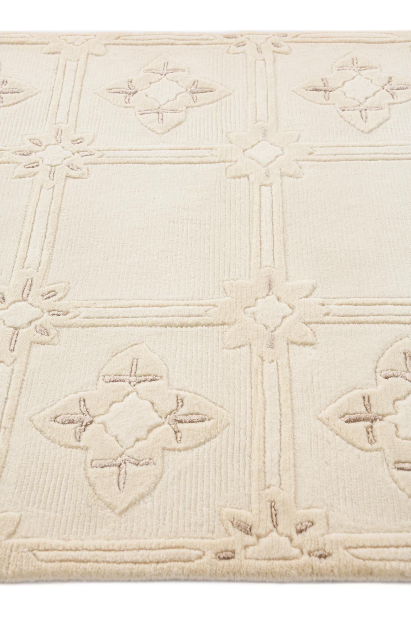 2' 8 x 9' 5 Hand Knotted Darya Wool Runner Rug