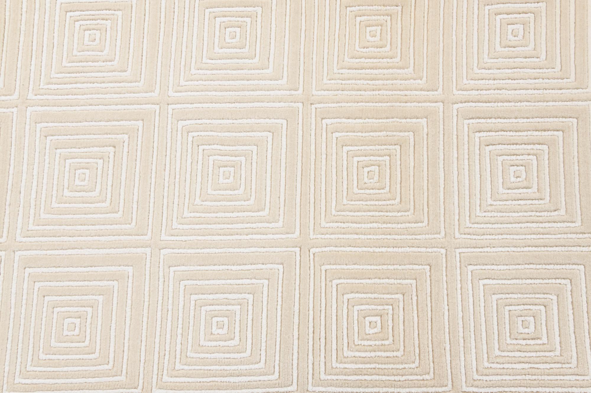 2' 7 x 9' 10 Hand Knotted Darya Wool Runner Rug
