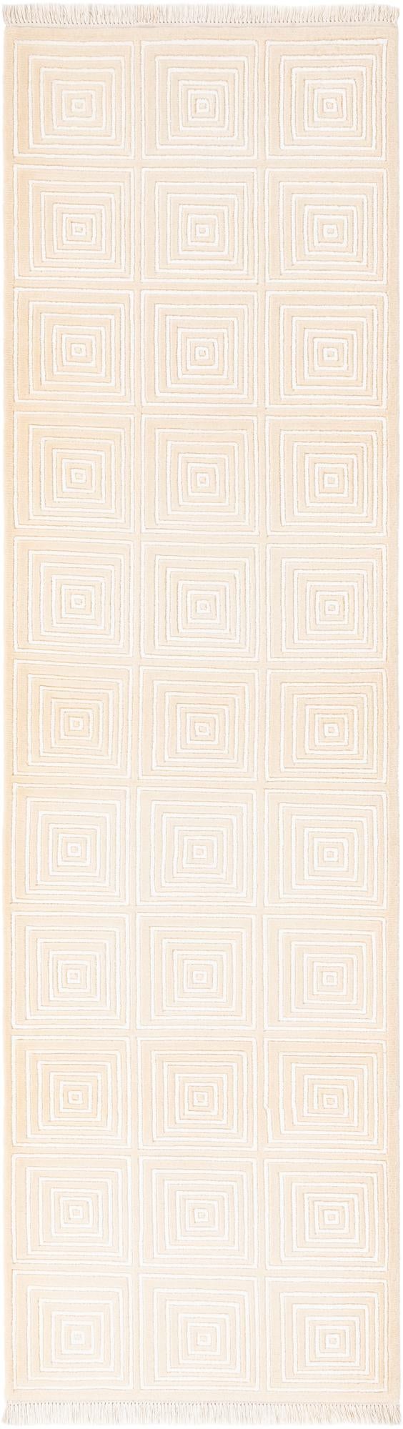 2' 7 x 9' 10 Hand Knotted Darya Wool Runner Rug