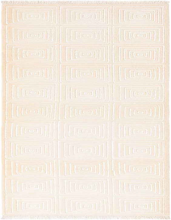 Detail image of 2' 7 x 9' 10 Hand Knotted Darya Wool Runner Rug
