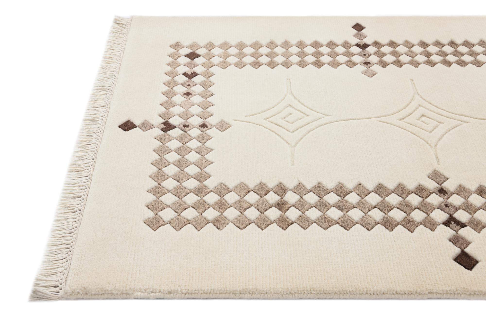 2' 9 x 9' 7 Hand Knotted Darya Wool Runner Rug