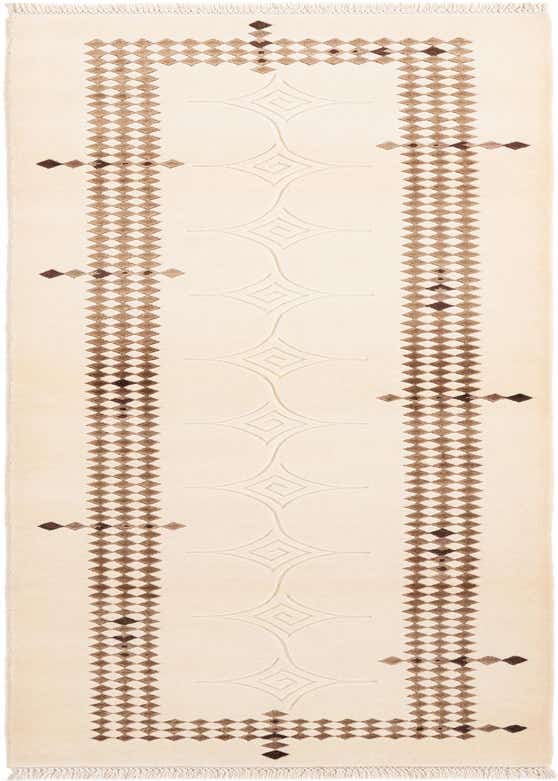 2' 9 x 9' 7 Hand Knotted Darya Wool Runner Rug