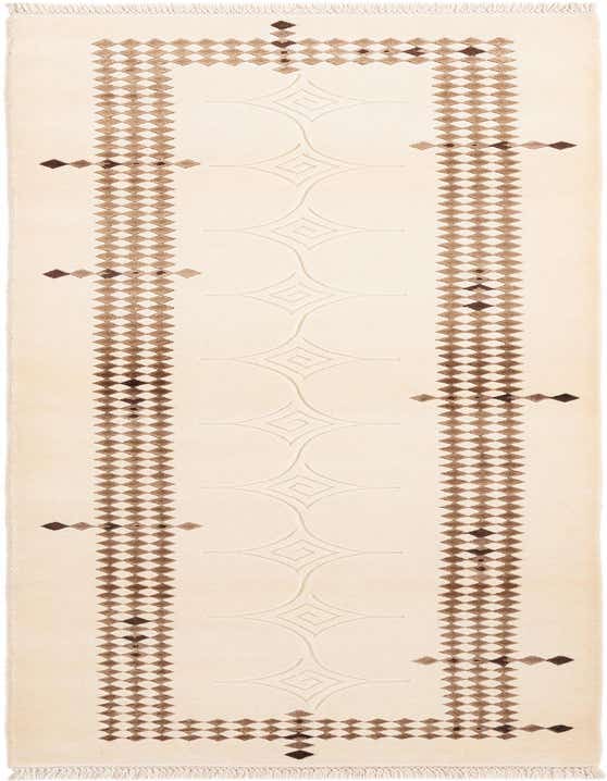 2' 9 x 9' 7 Hand Knotted Darya Wool Runner Rug