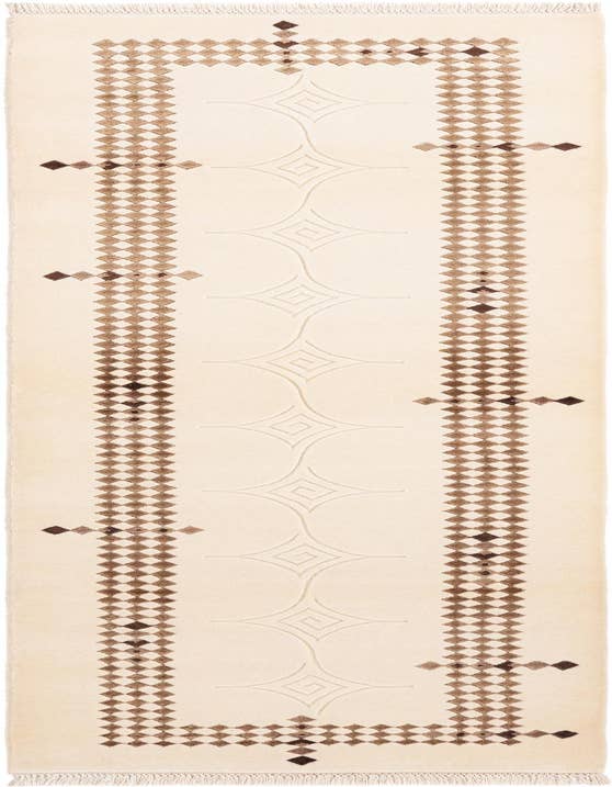 Detail image of 2' 9 x 9' 7 Hand Knotted Darya Wool Runner Rug